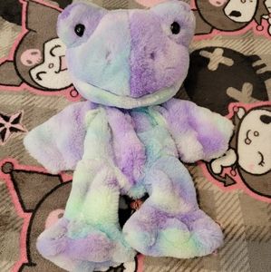 Build a Bear Hoppy Swirls Tye Dye Frog NEW